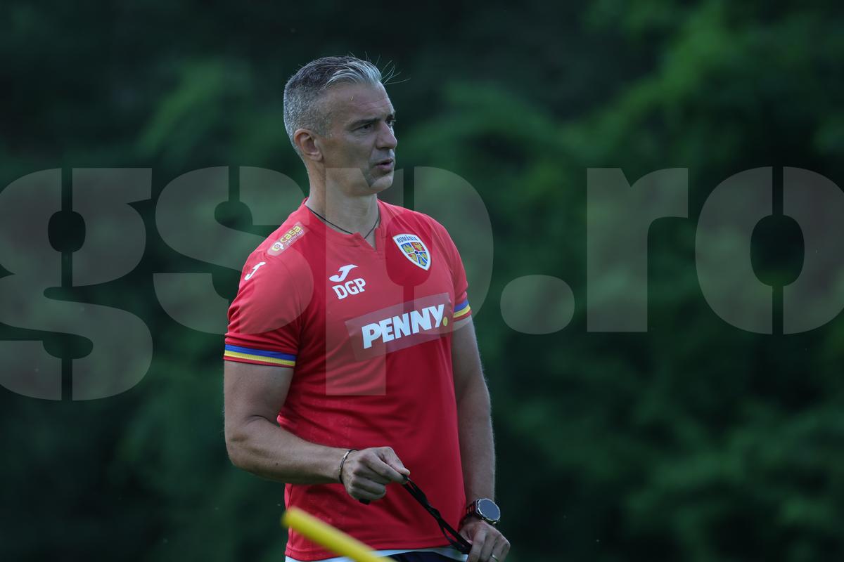 Dialogul zilei în cantonamentul naționalei U21 » Schimb savuros de replici Pancu - Ianis Stoica: „Tu ești tare în gură”