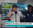 Adrian Mihalcea, întrerupt de jucători la flash interviu