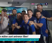 Adrian Mihalcea, întrerupt de jucători la flash interviu