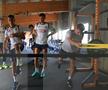 Antrenament la sala de forţă al echipei naţionale de tineret FOTO: Ionuţ Iordache (GSP)