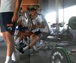 Antrenament la sala de forţă al echipei naţionale de tineret FOTO: Ionuţ Iordache (GSP)