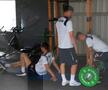 Antrenament la sala de forţă al echipei naţionale de tineret FOTO: Ionuţ Iordache (GSP)