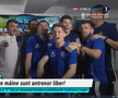 Adrian Mihalcea, întrerupt de jucători la flash interviu