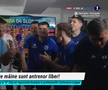 Adrian Mihalcea, întrerupt de jucători la flash interviu