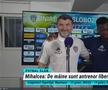Adrian Mihalcea, întrerupt de jucători la flash interviu