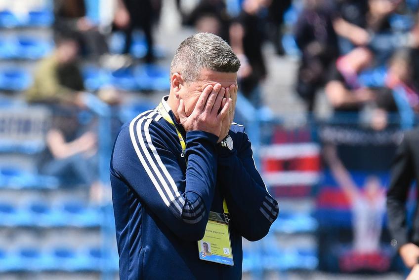 Daniel Oprița, după Steaua - UTA Arad 0-2: „Sunt frustrat și supărat”