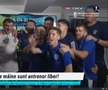 Adrian Mihalcea, întrerupt de jucători la flash interviu