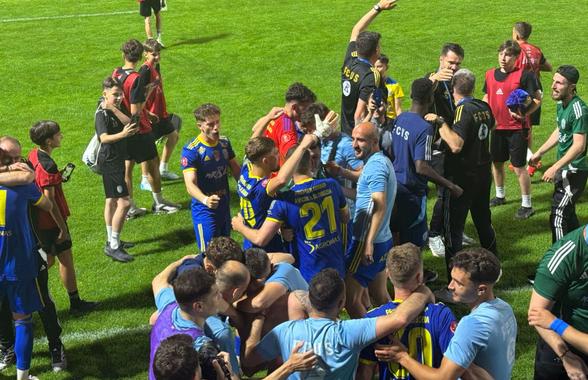 Dramatism total în Unirea Slobozia - FC Voluntari, returul barajului din Superliga » S-au salvat la loviturile de departajare