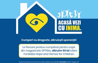 OPTIblu transformă ochelarii în ore de meditații, terapie și încredere pentru copiii Hope and Homes for Children