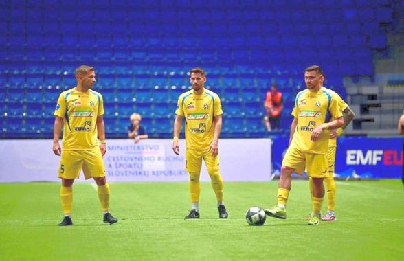 România, eliminată de la Europeanul de minifotbal! Dezastru defensiv: ȘASE goluri încasate