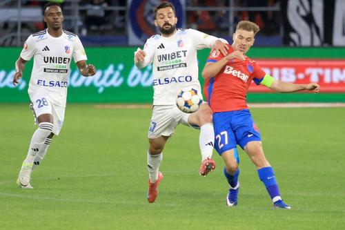 Darius Olaru, în FCSB - FC Botoșani, baraj pentru Conference League/ foto Ionuț Iordache (GSP)