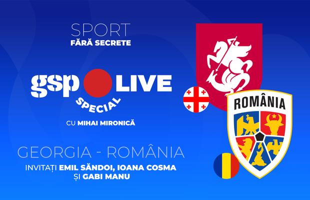 Georgia - România, revenirea lui Hagi la națională » Dezbatem la GSP Live Special