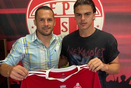 Vlad Mitrea, noul transfer al lui Sepsi // Sursă foto: Facebook