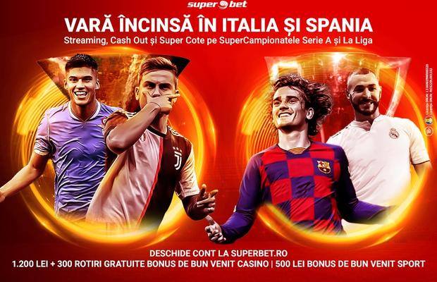 Super meciuri în La Liga și Serie A, singurele campionate din top 5 unde lupta pentru titlu continuă