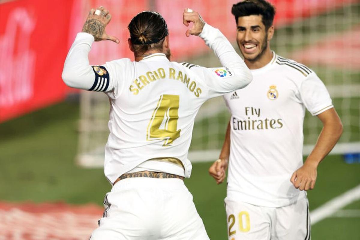 REAL MADRID - GETAFE 1-0, FOTO + VIDEO » Aproape campioni după un joc modest! Sergio Ramos, fundașul-golgeter, o lasă în urmă pe Barcelona