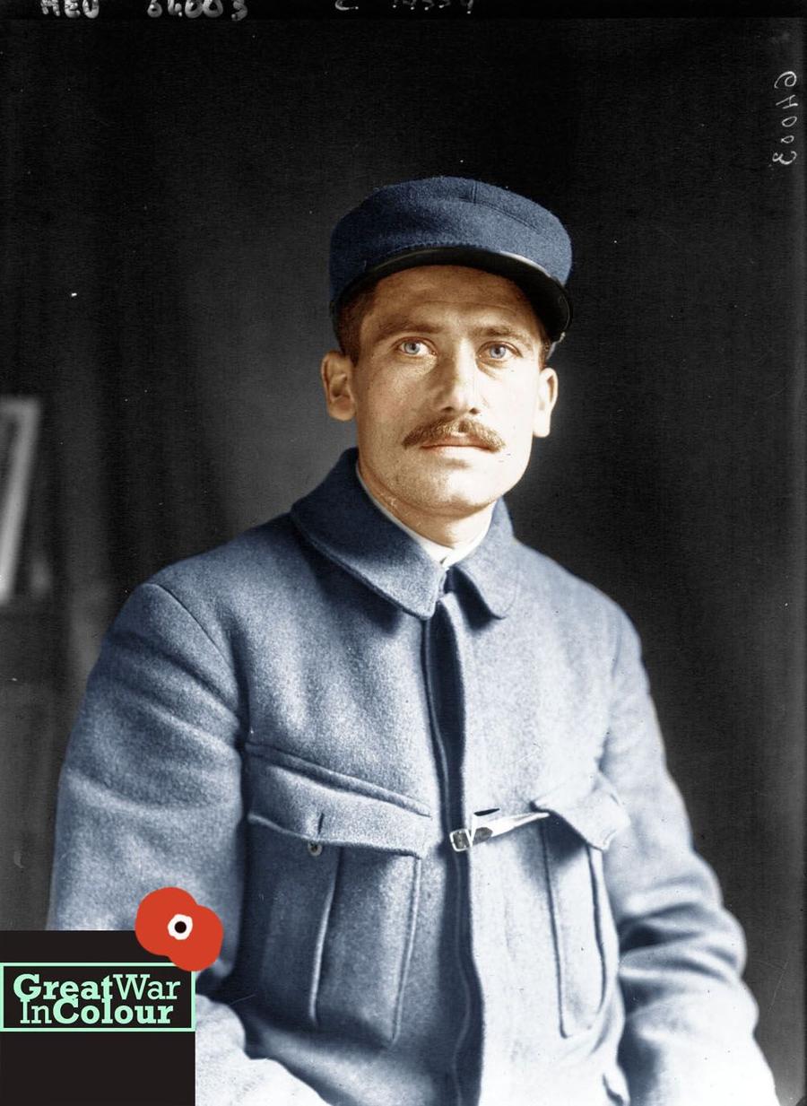 Pélissier în 1917, în timpul Primului Război Mondial FOTO Biblioteca Națională a Franței Ucis de amantă cu pistolul sinucigașei soții