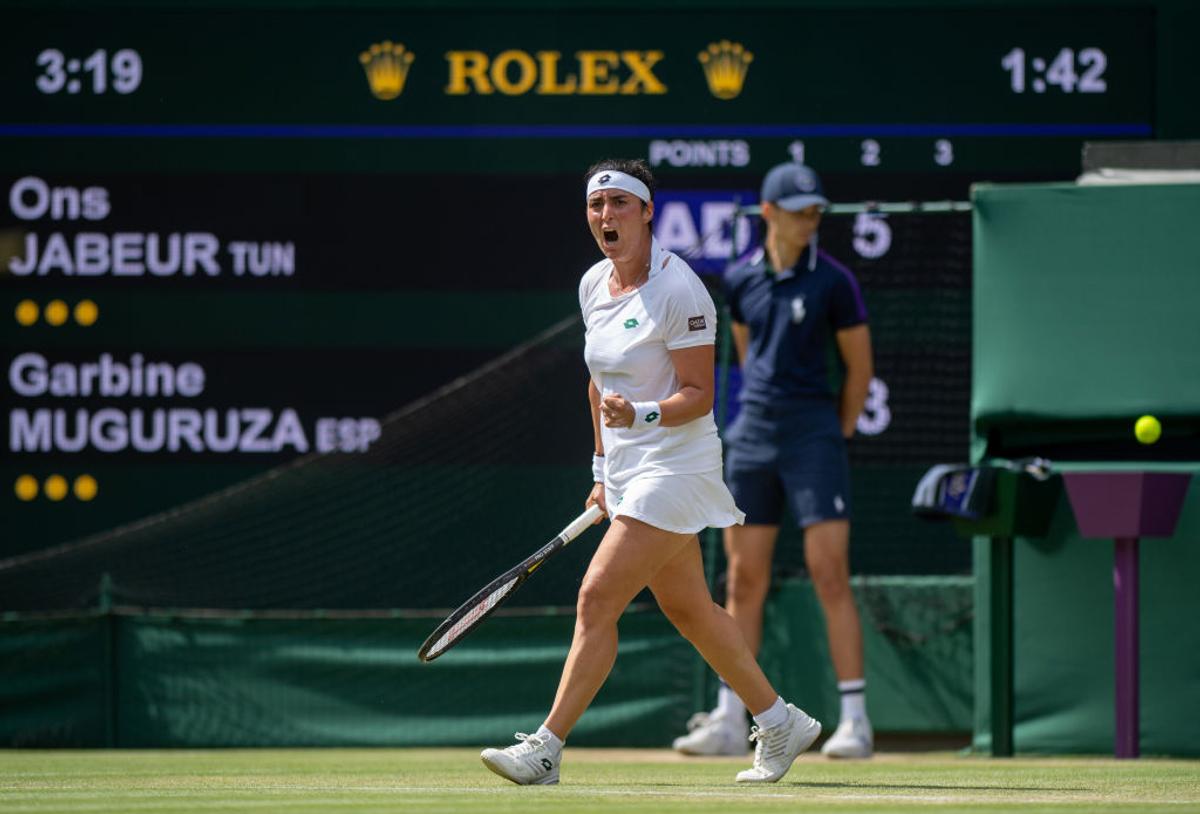 Ons Jabeur - Garbine Muguruza, Wimbledon 2021