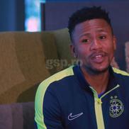 Siyabonga Ngezana, prima conferință la FCSB (foto: Ionuț Iordache/GSP)