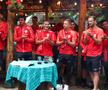 CFR Cluj, distracție cu mămăligă și lăutari în cantonament