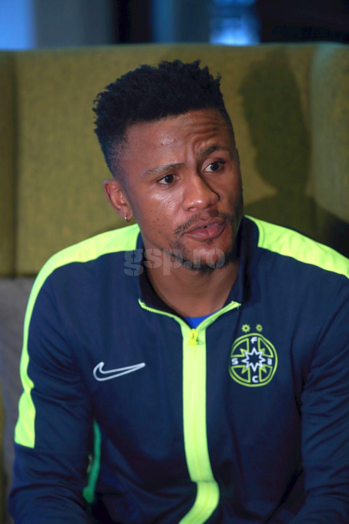 Siyabonga Ngezana, prima conferință la FCSB
