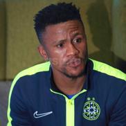 Siyabonga Ngezana, prima conferință la FCSB (foto: Ionuț Iordache/GSP)