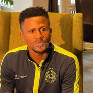 Siyabonga Ngezana, prima conferință la FCSB (foto: Ionuț Iordache/GSP)
