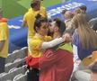 Kira Hagi, surprinsă în brațele iubitului ei la România - Olanda, foto: GSP