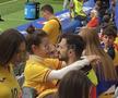 Kira Hagi, surprinsă în brațele iubitului ei la România - Olanda, foto: GSP
