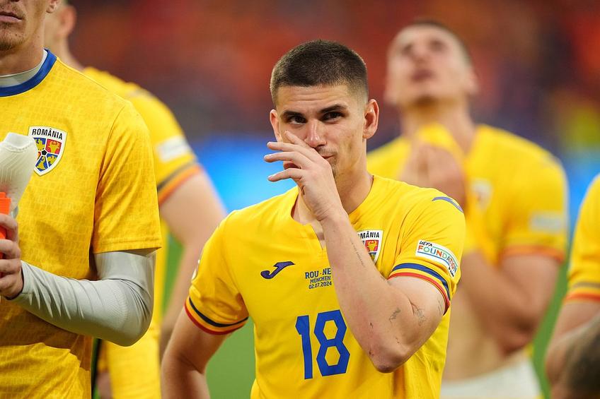 Răzvan Marin, la finalul partidei România - Olanda 0-3. Sursă foto: Imago