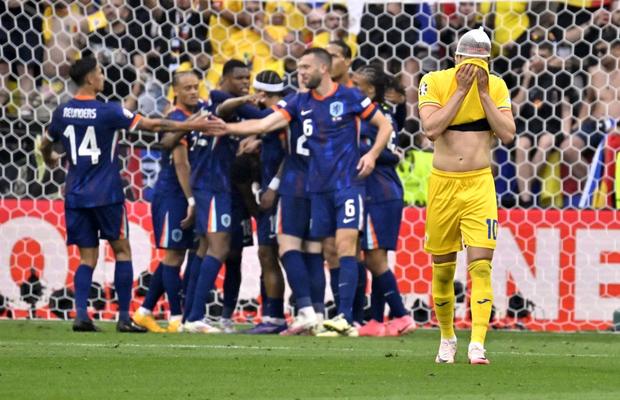 Cod portocaliu la Munchen: România surprinsă de furtună în „optimi”, 0-3 cu Olanda