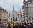 Fanii români fac spectacol la Munchen înaintea meciului cu Olanda / Foto: Cristian Preda (GSP.ro)