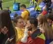 Kira Hagi, surprinsă în brațele iubitului ei la România - Olanda, foto: GSP