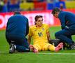 Emoții cu Ianis Hagi: Dumfries i-a spart capul, imediat după start » Cadrul cu Gică Hagi în tribună, cât o mie de cuvinte