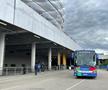Edi Iordănescu, controlat la coborârea din autocarul României