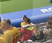 Kira Hagi, surprinsă în brațele iubitului ei la România - Olanda, foto: GSP