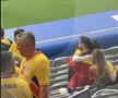 Kira Hagi, surprinsă în brațele iubitului ei la România - Olanda, foto: GSP