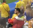 Kira Hagi, surprinsă în brațele iubitului ei la România - Olanda, foto: GSP