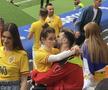 Kira Hagi, surprinsă în brațele iubitului ei la România - Olanda, foto: GSP