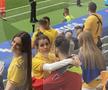Kira Hagi, surprinsă în brațele iubitului ei la România - Olanda, foto: GSP