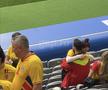 Kira Hagi, surprinsă în brațele iubitului ei la România - Olanda, foto: GSP