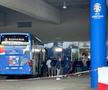 Edi Iordănescu, controlat la coborârea din autocarul României