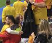 Kira Hagi, surprinsă în brațele iubitului ei la România - Olanda, foto: GSP