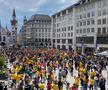 Fanii români fac spectacol la Munchen înaintea meciului cu Olanda / Foto: Cristian Preda (GSP.ro)