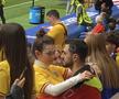 Kira Hagi, surprinsă în brațele iubitului ei la România - Olanda, foto: GSP