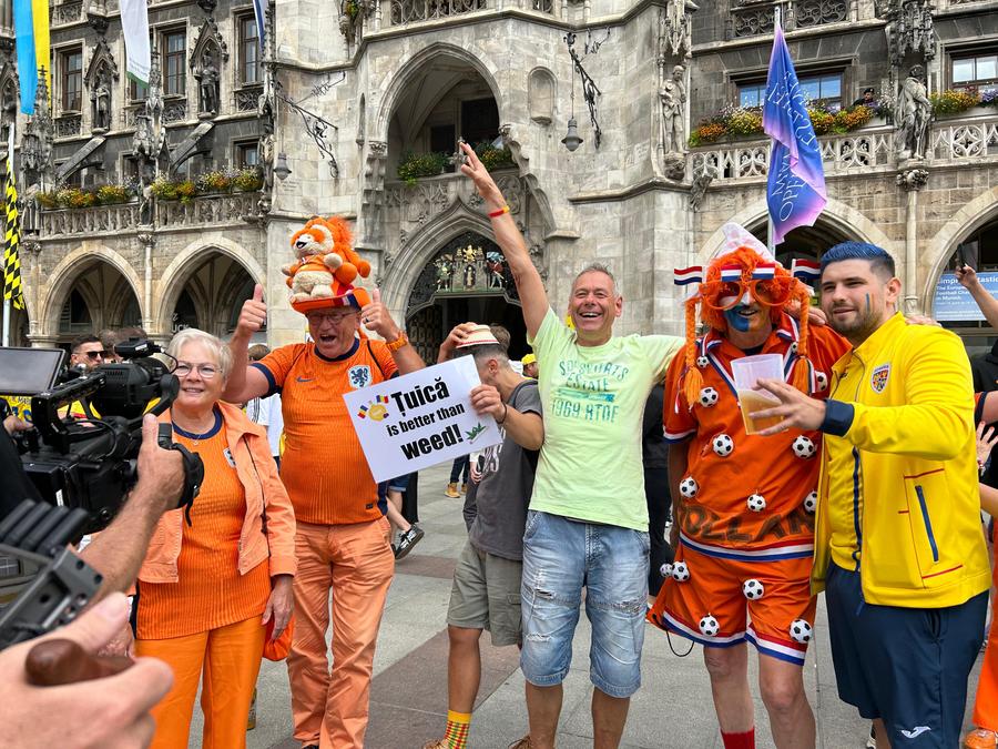 Zidul Galben nu se sperie de „Portocala Mecanică” » Mesajul prin care „tricolorii” i-au provocat pe olandezii din tribune