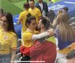 Kira Hagi, surprinsă în brațele iubitului ei la România - Olanda, foto: GSP