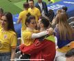 Kira Hagi, surprinsă în brațele iubitului ei la România - Olanda, foto: GSP
