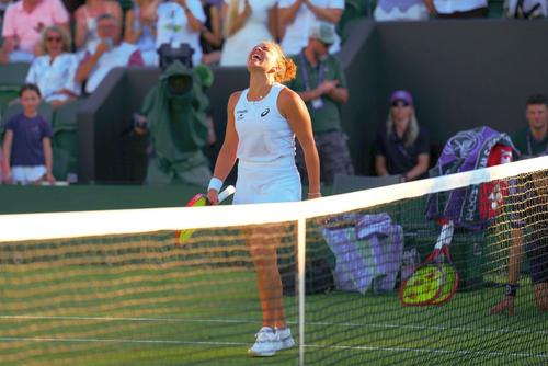 Jasmine Paolini (5 WTA) a pierdut cu Kamilla Rakhimova (80 WTA), scor 6-4, 4-6, 4-6, în a turul al doilea de la Wimbledon/ foto: Imago Images