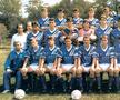 Progresul 1992. Olăroiu este al patrulea, pe rândul din mijloc, de la stânga la dreapta. Iar Strizu este tot al patrulea pe rândul din mijloc, dar de la dreapta la stânga