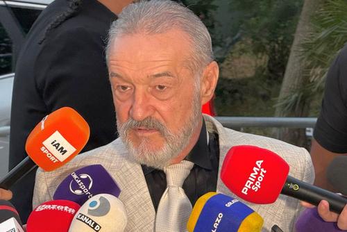 Gigi Becali, la nunta dintre Kira Hagi și Thomas Ferfelis